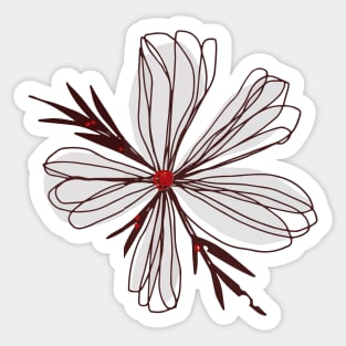 Floral pattern Sticker